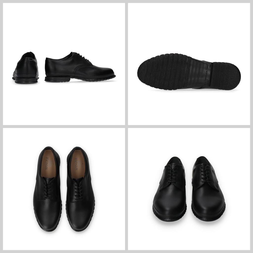 Černé tenisky velikosti L, nepromokavé, business boty [Spingle] SP-6153 (26,5 cm) pánské