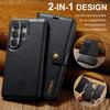 2-in-1 Removable Magnetic Flip PU Leather Case Card Wallet Holder Phone Back Cover For Samsung Galaxy S26 Ultra S25 S24 S23 S22 Plus Protector Skins