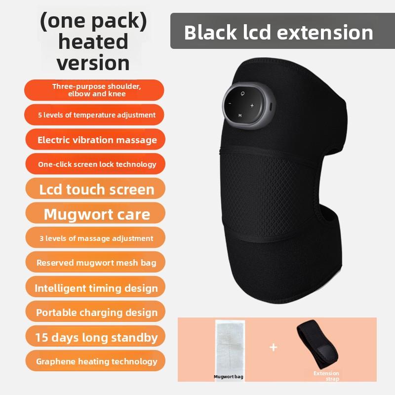 Electric Heating Knee Pads Electric Heating Knee Massager Warm Knee Device Old Cold Leg Joint Pain Hot Compress Physiotherapy Artifact