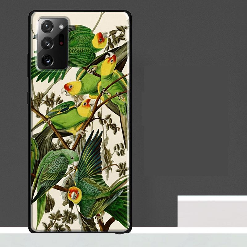 Animal Parrot Birds Case For Samsung Galaxy S25 S24 S23 Ultra S9 S10 S20 S21 S22 Plus S23 FE S25 FE Phone Cover