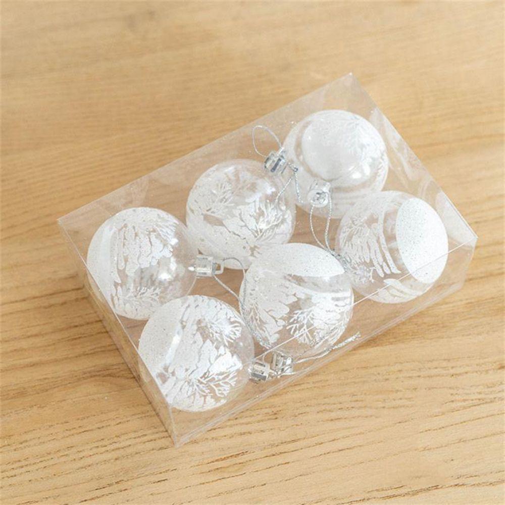 Christmas Decoration Landscape Xmas  Balls Christmas Tree Decoration Hanging Ornaments Pendants