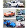 Maßstab 1/36 Oldtimer-Klassiker Legierungs-Automodell Dreitüriges Kinderspielzeugauto Käfer Rückzugauto Sammlung Ausstellung Jungengeschenk