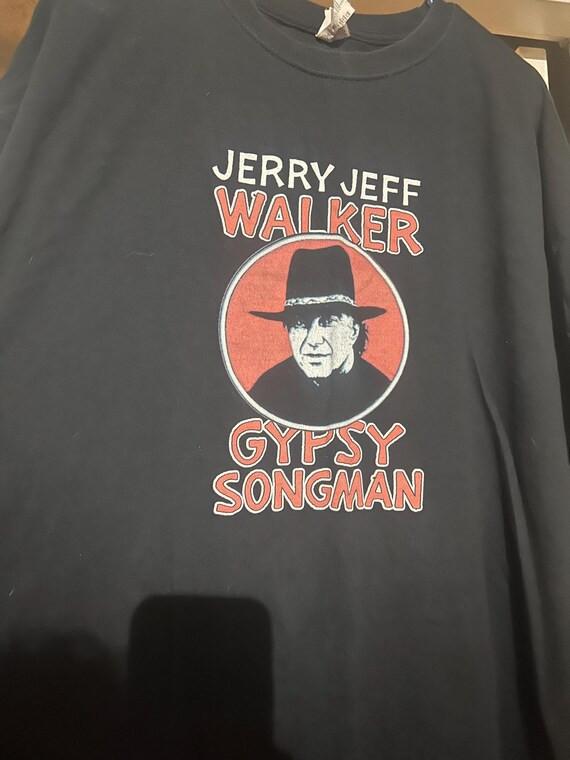Black Gypsy Songman Jerry Jeff Walker Unisex All size Shirt B228 Unisex T-Shirt XL