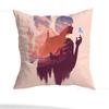 L-Life Is Strange Game Pillow Case Square Double-Sided Printing Short Plush Sofa Cushion Cover Bedroom Bedside Pillow