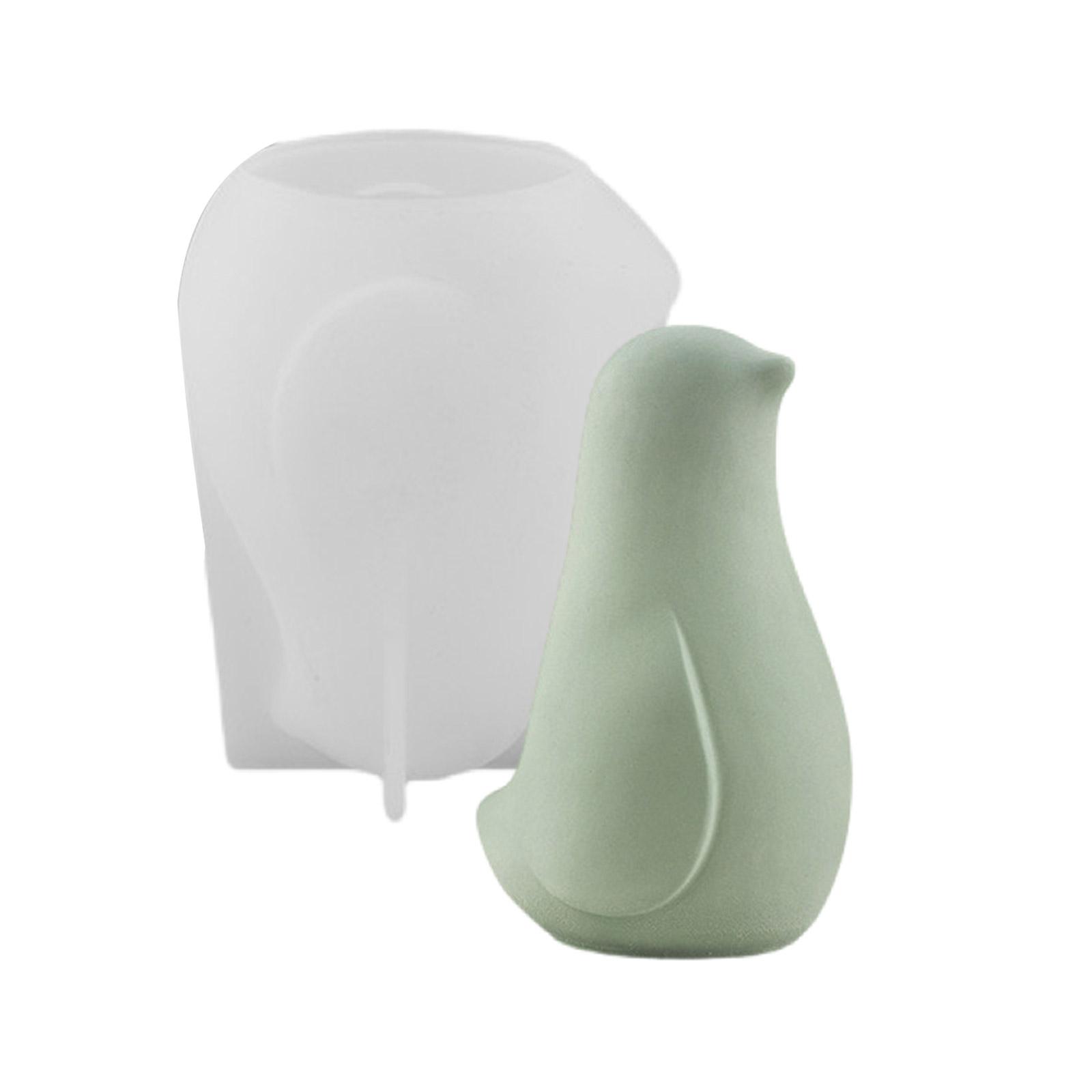 

Гибкая силиконовая форма для изготовления фигурки птицы, декоративная форма, термостойкая гипсовая форма для украшения L