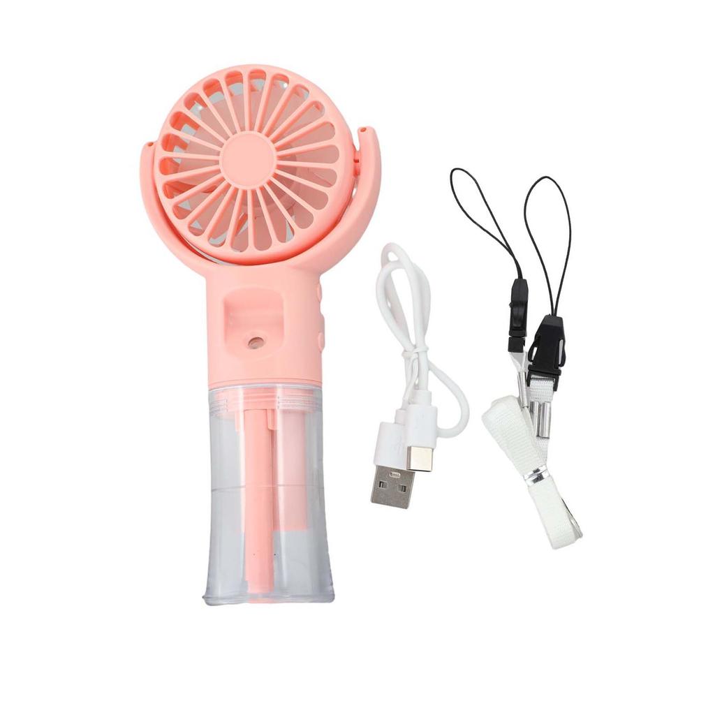 Mini Spray Fan Handheld Spray Water Fan For Hot Weather Lightweight Refreshing Mist 2000mAh Battery Easy To Carry