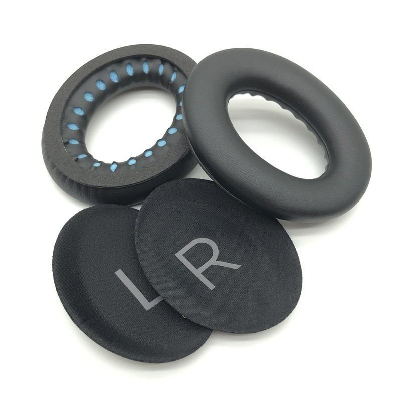Vervangende Oorkussentjes voor Bose QC45 QuietComfort 45 Hoofdtelefoon Zachtere Proteïne Leer Oorkussentjes
