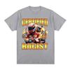 Professional Certified Racist Racing Meme T-Shirt Men's Women Fashion Vintage T-shirts 100% Cotton Casual Oversized T Shirts Top