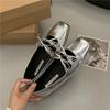 Fashion Luxury Designer Casual Women Mary Janes Shoe Elegant Female Footwear Ballet Flats Round Toe Dress Ballerinas Women Lolita Shoes