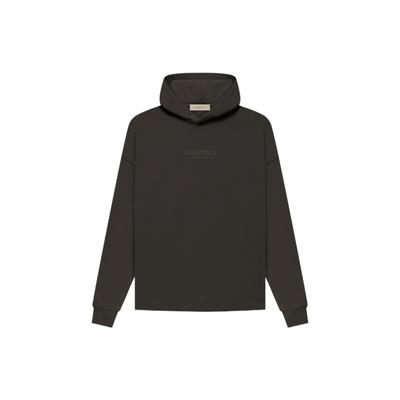 Fear of God Essentials FW22 Relaxed Hoodie 'Off Black' Men's FOG-FW22-722