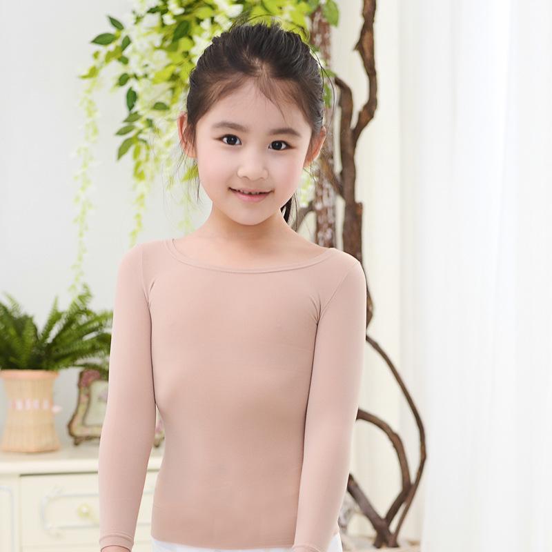 Roupas de Dança Nude para Crianças: Camada Base Unissex Cor da Pele, Fantasia de Performance, Roupa de Treino Invisível Justa ao Corpo.