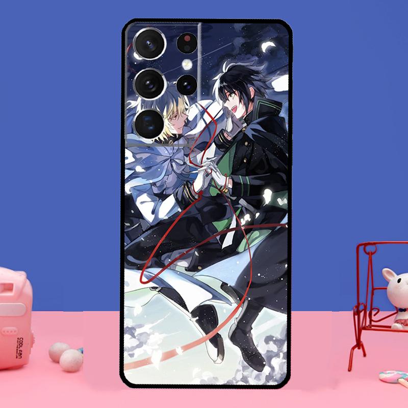 Anime Owari no Seraph Of The End Hülle für Samsung Galaxy S21 S22 Ultra S20 FE S8 S9 S10 Note 10 Plus Note 20 Ultra Coque