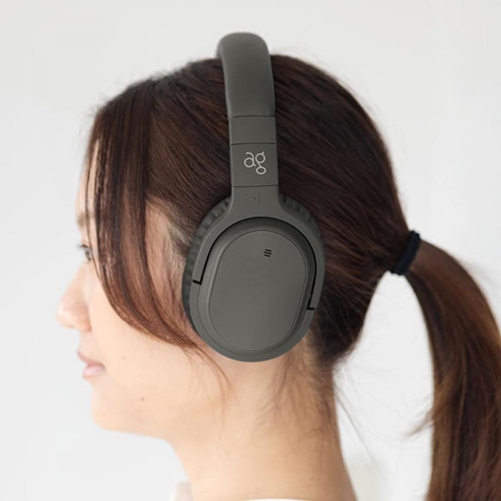Agee Whp01k Dark Gray Dark Gray Wireless Noise Cancelling Headphones Ag Whp01kdg