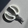 White Modern Stainless Steel Kitchen Scissors