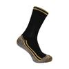 Soxy Mens Assorted Designs Bamboo Contrast Trim Socks (Pack of 6)