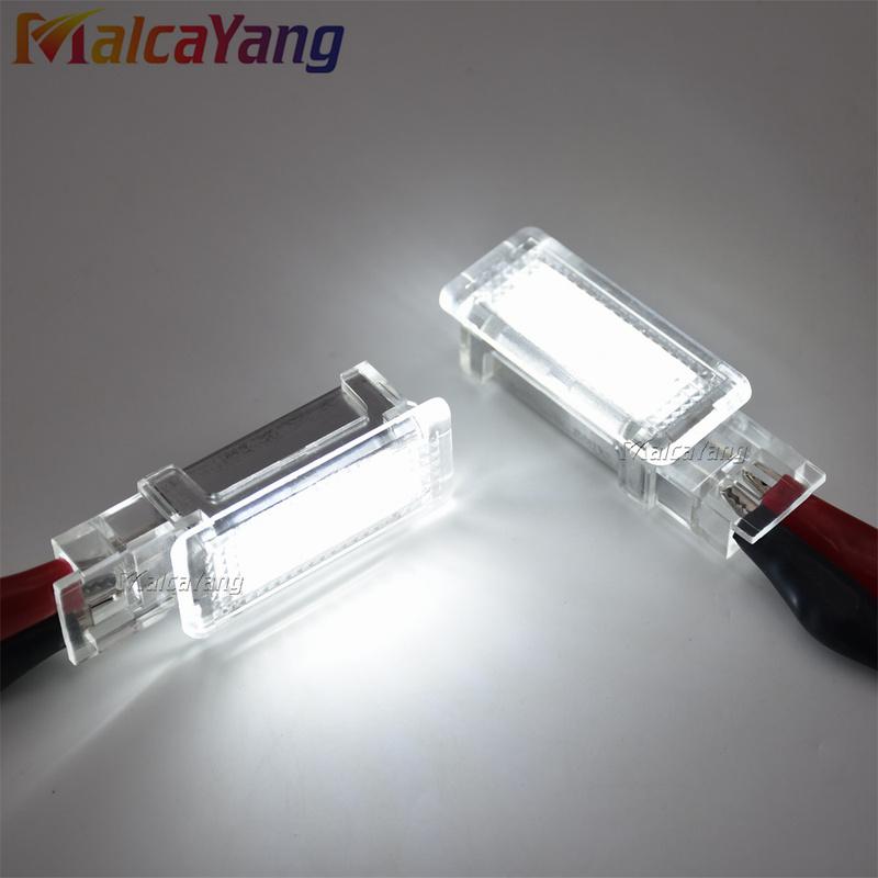 2X LED Footwell Under Door Courtesy Light For Mercedes Benz R171 R199 W209 2D W203 Maybach W240 Viano W639 W176 W246 C117