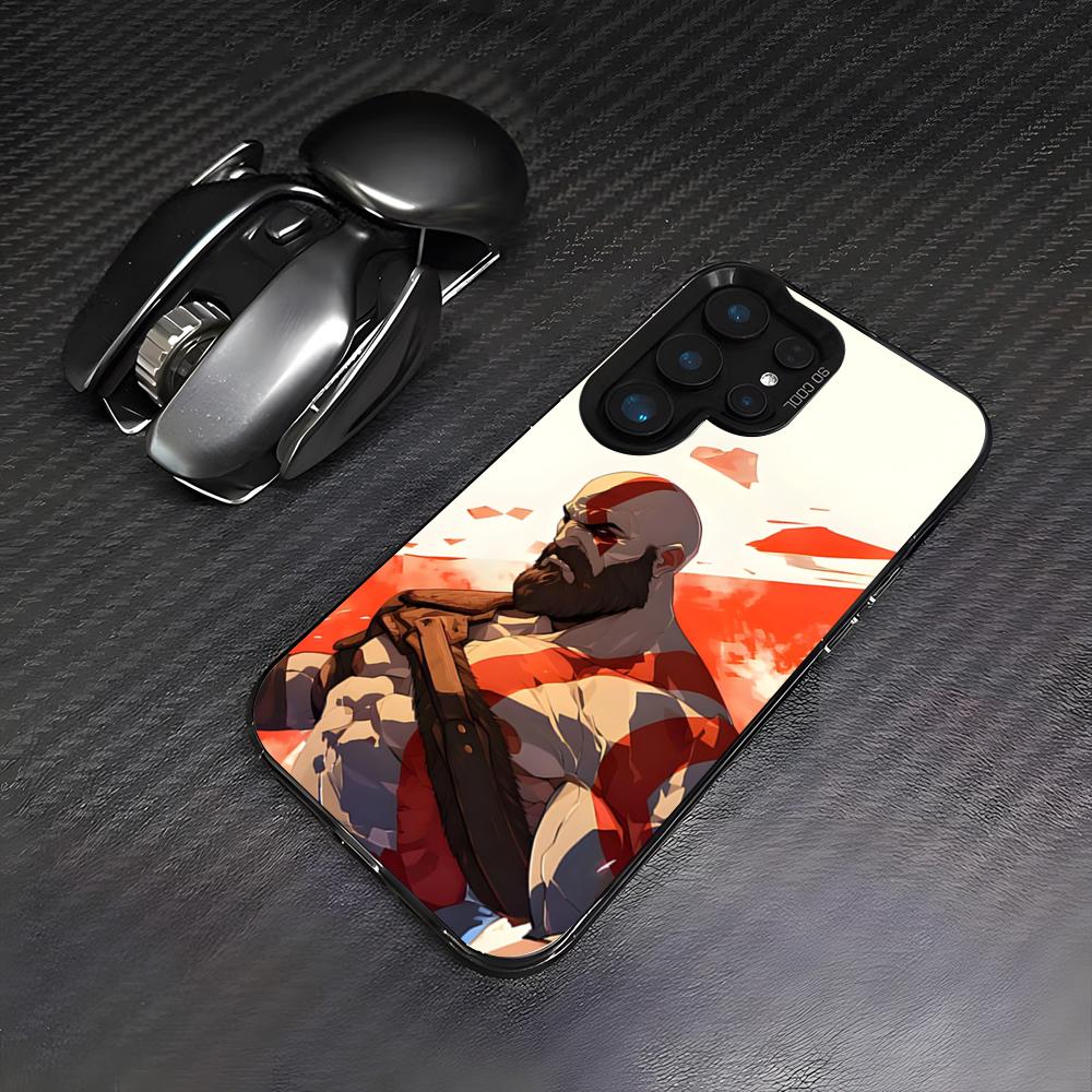 G-God Of Wars Game Phone Case For Samsung S26 S25 Plus S20 S20 Plus S22 Ultra S23 FE S21 Plus S21 Ultra Colorful Cover