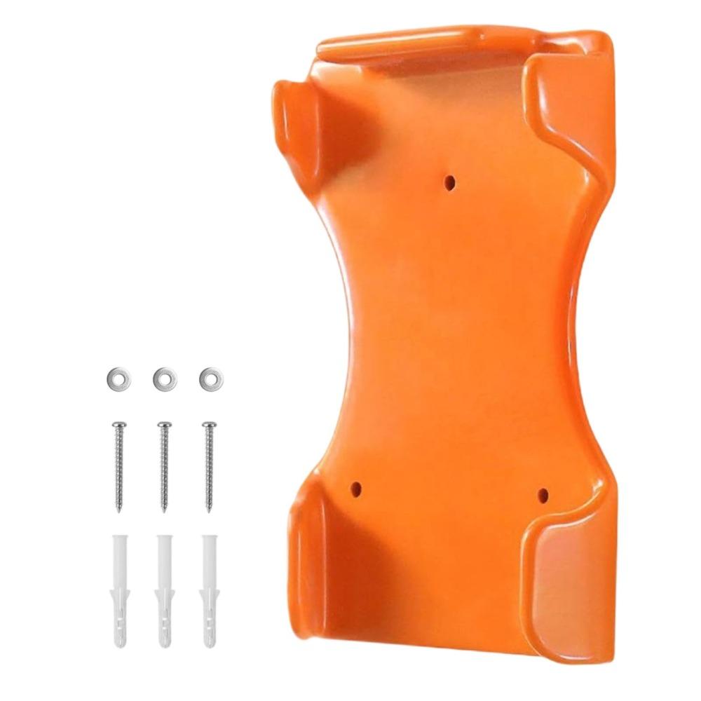 

Heavy Duty Leaf Blower Hanger Tool Storage Space-saving Design Blower Rack Orange Color Protective Mount Wall Bracket оранжевый