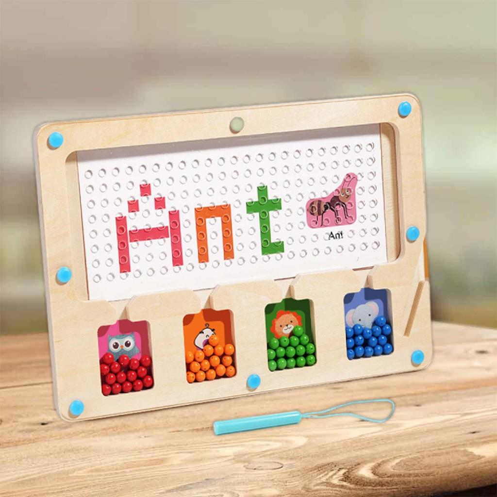 Color and Number Maze Preschool Colorful Montessori Toys for Kids Boys Girls