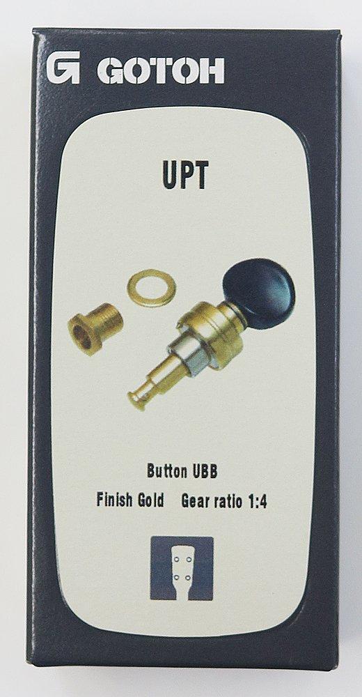 GOTOH Planetary Tuner for UBB Gold Ukulele, Button, (UPT-UBB-GX) UPT-UBB-GG