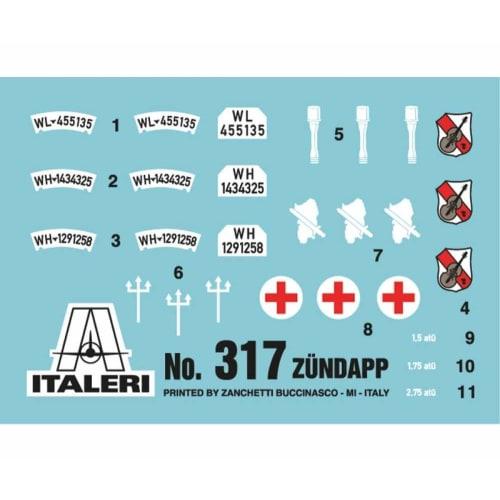 Zundapp KS750 Avec Sidecar 1:35 Scale - Mod?le - Italeri