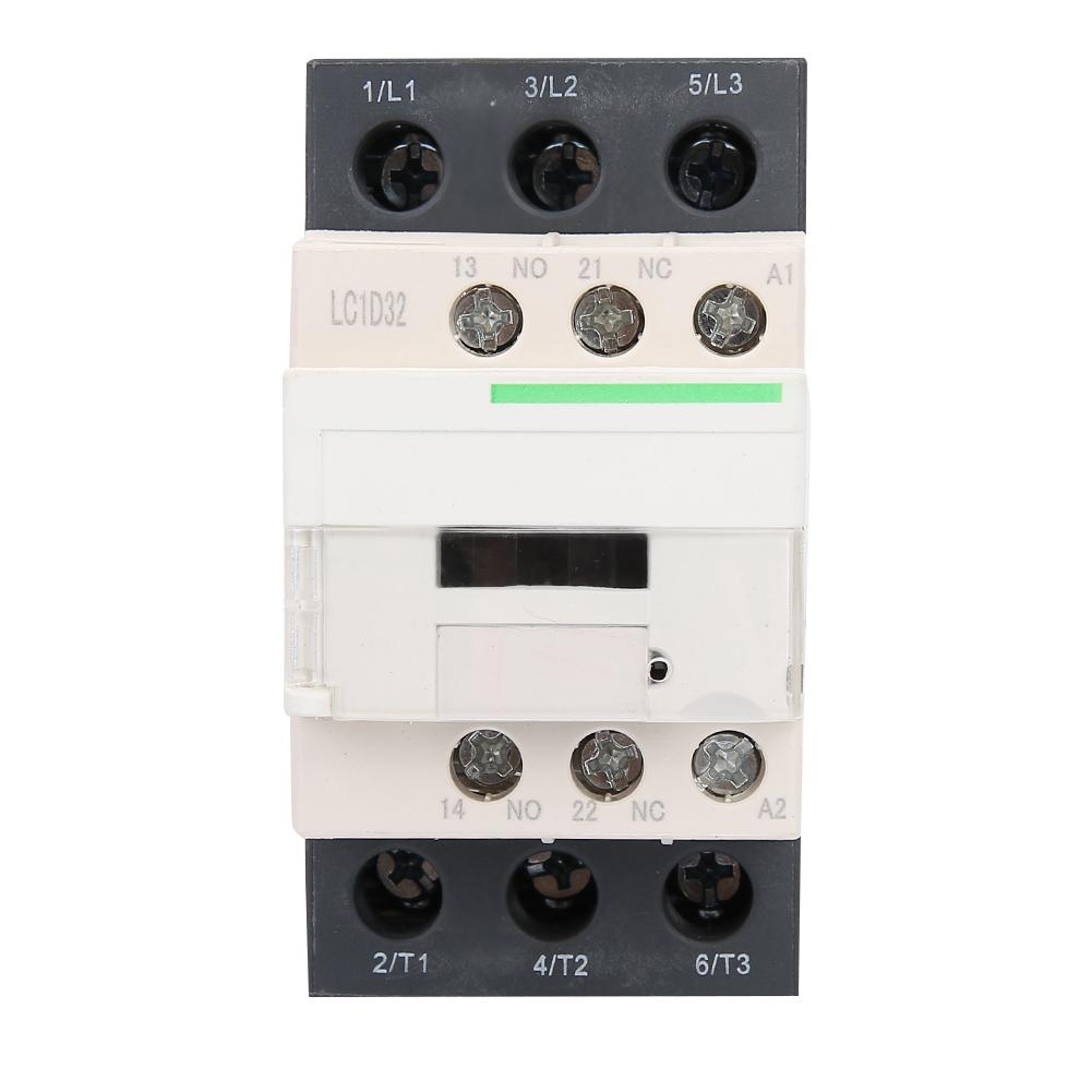 

LC1D NEW Electric 5060Hz 3 Poles Coil AC Contactor220V 32A