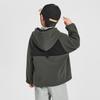 Kids' Color-block Fleece Hoodie Jacket