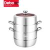 Debo Gaizika Edelstahl 304 Dampfgarer & Suppentopf für doppelte Verwendung