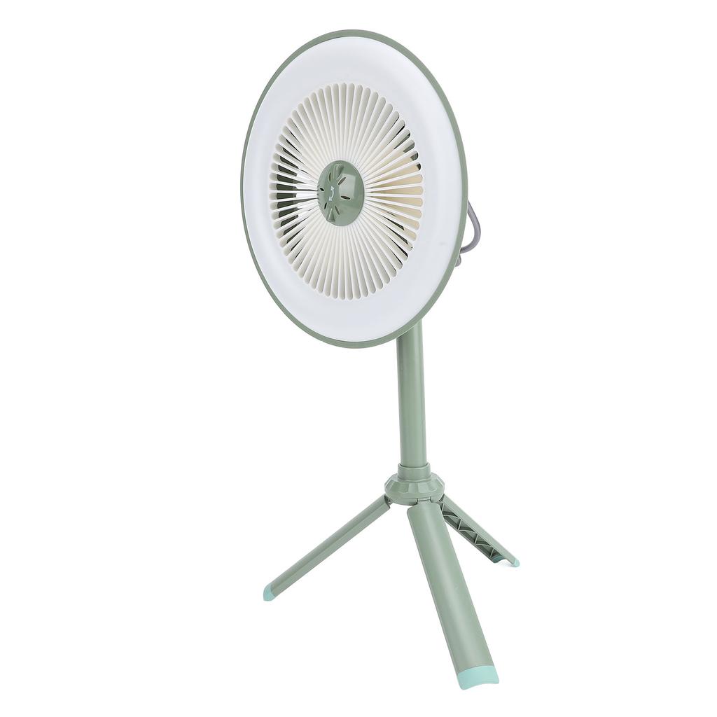 Hanging Camping Fan USB Rechargeable Cordless Ceiling Fan with Tripod for Outdoor Activities