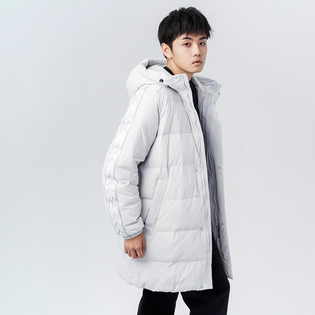 New MLB New York Yankees Down Jackets Unisex Light Gray 3ADJJ0616-50GRL