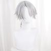 LAOBAO Cosplay Wig - Embalmer Aesop Carl Gut Silver Hair Ponytail Wig - Heat Resistant - Costume Accessory for Parties, Halloween, Festivals, Events,