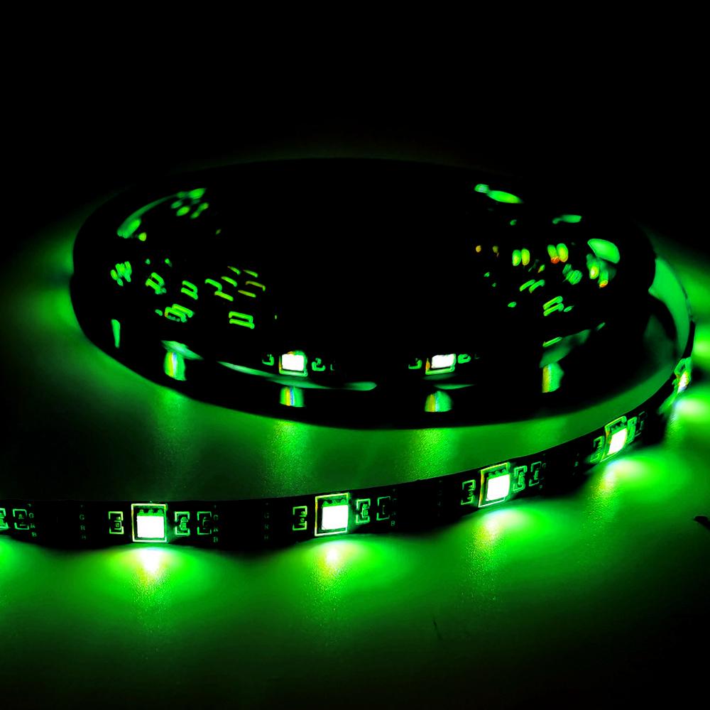 5M USB LED Strip Lights with 24-Key Remote – RGB Backlighting for TV, Keyboard & Home Decor