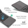 STONEGO  2-fold / 3-fold Ultra-thin Wireless Keyboard with Touchpad Bluetooth Keyboard Tablet PC Mobile Phone Mini Keyboard