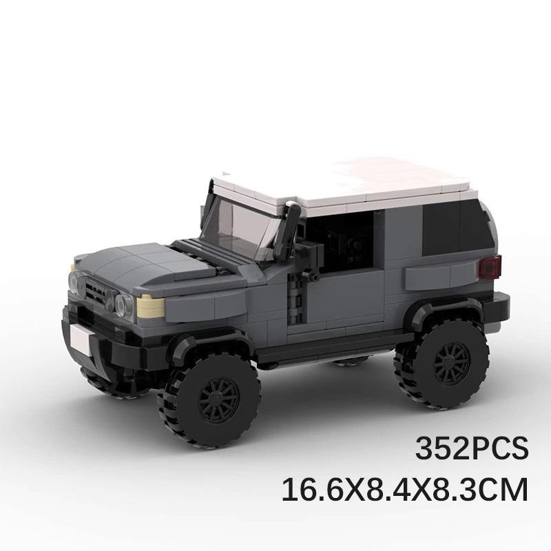 

MOC 8-шиповой FJ Cruiser V2 Строительные блоки Совместимые с Лего для детей