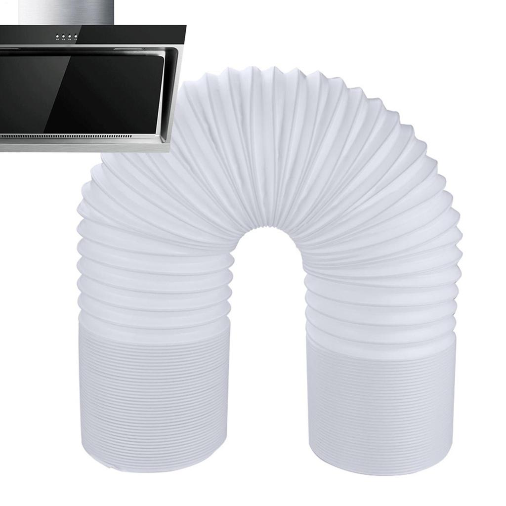 Portable Air Conditioner Hose 150/130mm Diameter Anti-Clockwise Thread,Length up to 300mm AC Hose for Tent RV Window Outdoor