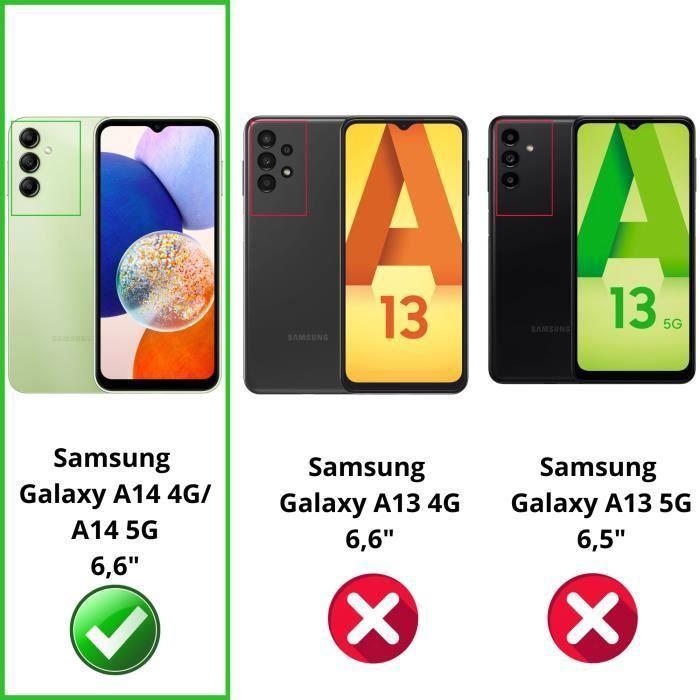 Protective Film - Phonillico - Samsung Galaxy A14 - Pack 2 - Tempered Glass - Scratch-resistant