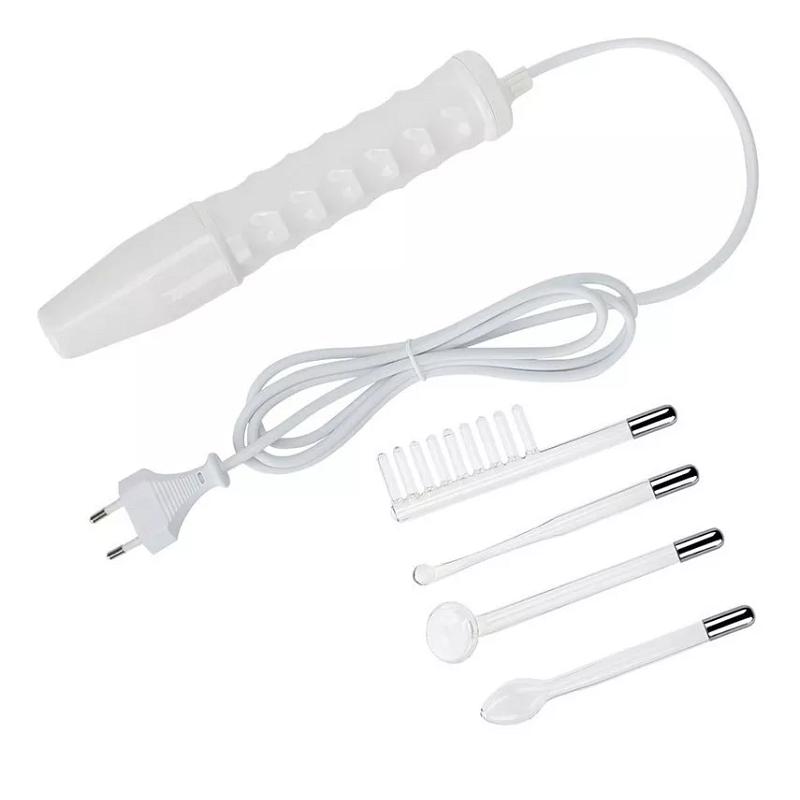 Portable High Frequency Appliance Electrode Tube Wand Electrotherapy Skin Care Facial Spa Tightening Acne Spot Wrinkles Remover