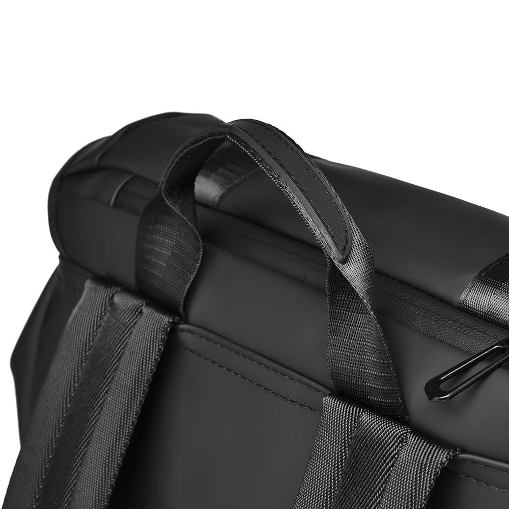 Backpack Men's Solid Color Travel Bag Large Capacity Business Bag