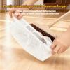 Static Broom Covers 100PCS,Disposable Hair Catcher Sheets for Sweeping - Lint&Pet Hair Remover,No-Mess Floor Cleaning Essentials