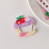 Carabiner Keychain Star Strawberry Cake Shape Key Chain Hook Everyday Carry Accessory