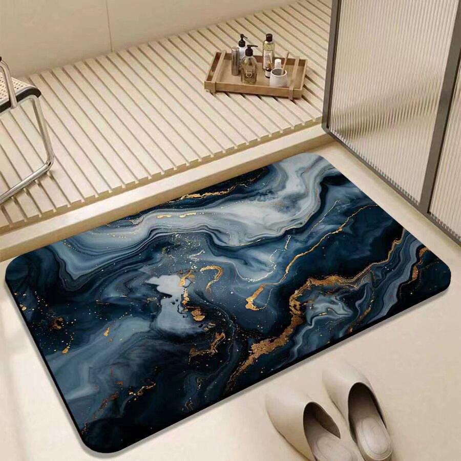 Quick-Dry Non-Slip Diatomaceous Earth Bathroom Floor Mat