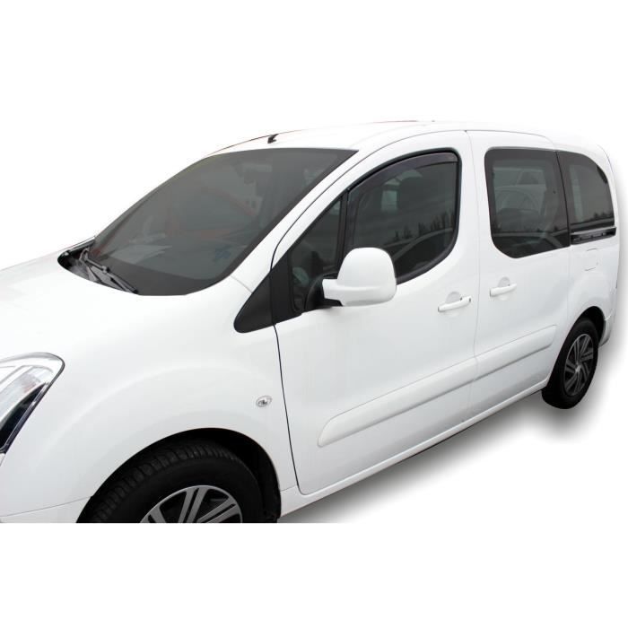 | Deflecteurs D'air Déflecteurs De Vent Compatible Avec CITROEN BERLINGO 2 Portes 2008-2014 2pcs