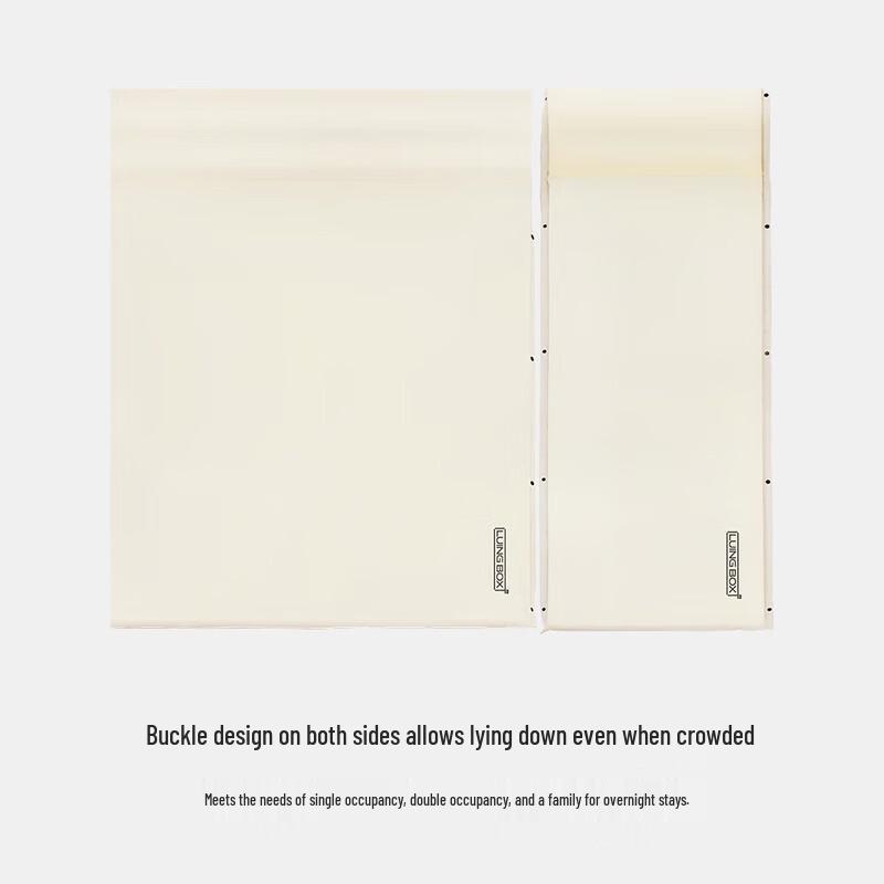 LUING BOX Molnresor Dubbel Självuppblåsbar Campingmatta