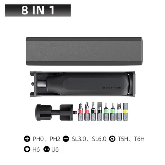 

Набор прецизионных отверток 8 46 в 1 Магнитный набор инструментов для ремонта телефона, часов, ноутбука, электроники, мультитул