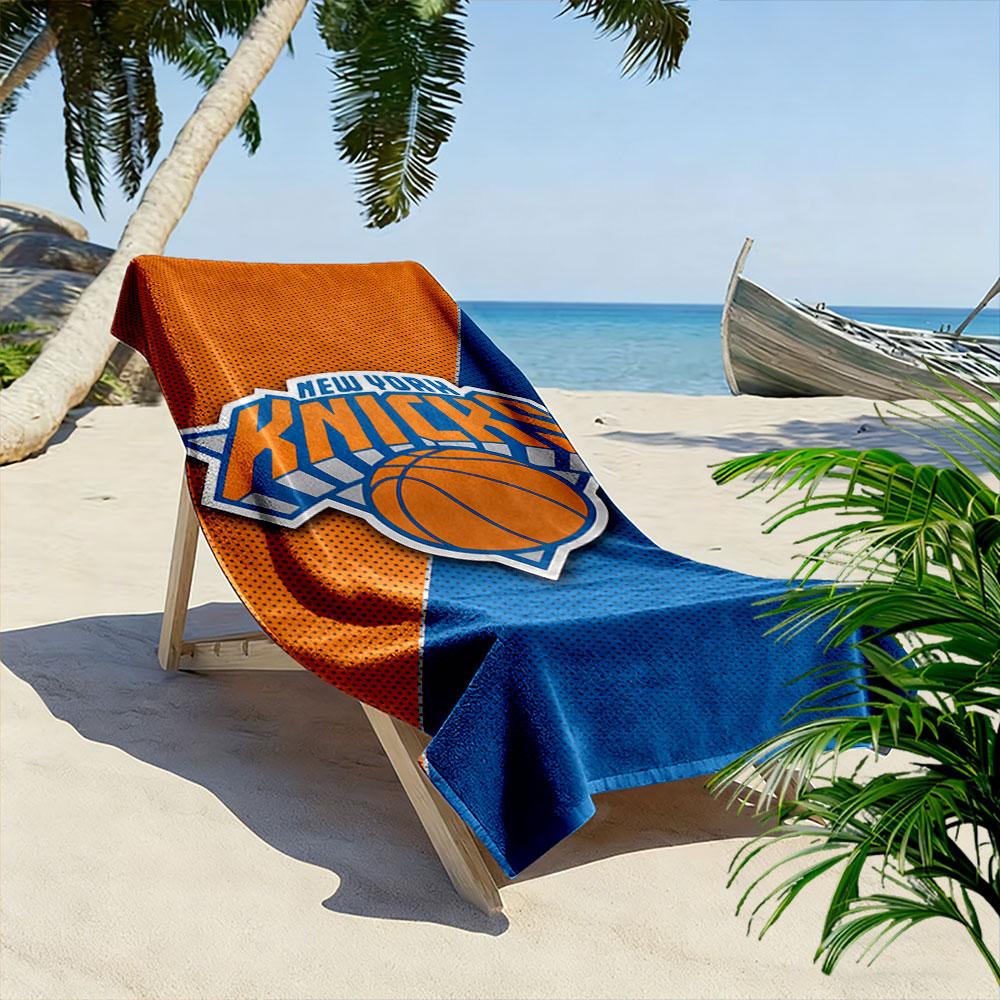 Basketball Team Logo Towel A must-have beach towel for beach travel