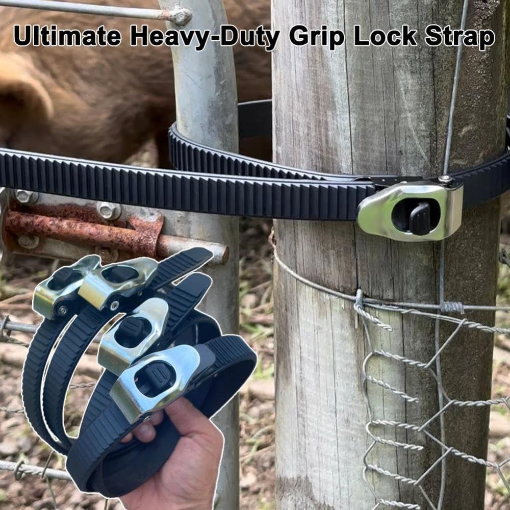 Adjustable Ultimate Grip Lock Strap Multipurpose Elastic Band Ratchet Buckle  For Secure Anything