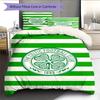 Juego de Funda Nórdica y Colcha del Celtic Football Club Funda de Colcha Funda de Almohada Decoración del Hogar Regalo de Cumpleaños (1 * funda nórdica + 2 * fundas de almohada, sin núcleo)