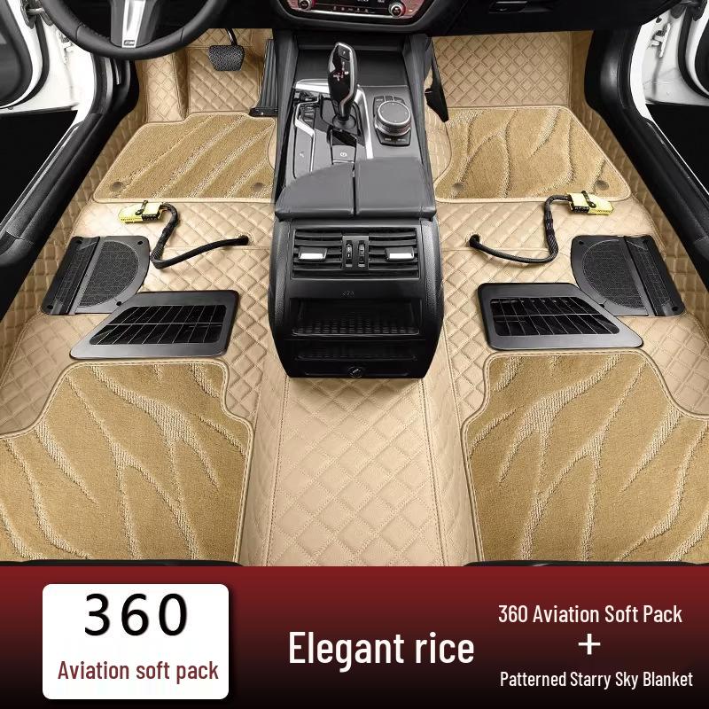 Compatible Floor Mats for Leapmotor C11 (2021-2026) & C10 Models, Fully Enclosed Design