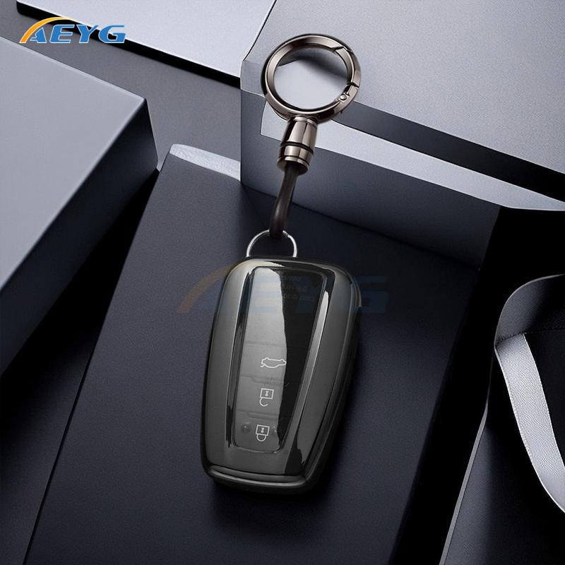 Tpu Car Remote Key Cover Case Shell Fob For Toyota Prius Camry Corolla Chr C-Hr Rav4 Land Cruiser Prado Holder Fob Accessories