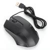 Wired Mouse Professional Office Laptop Computer Tool 2400dpi Human Engineering DesignBlack Q57